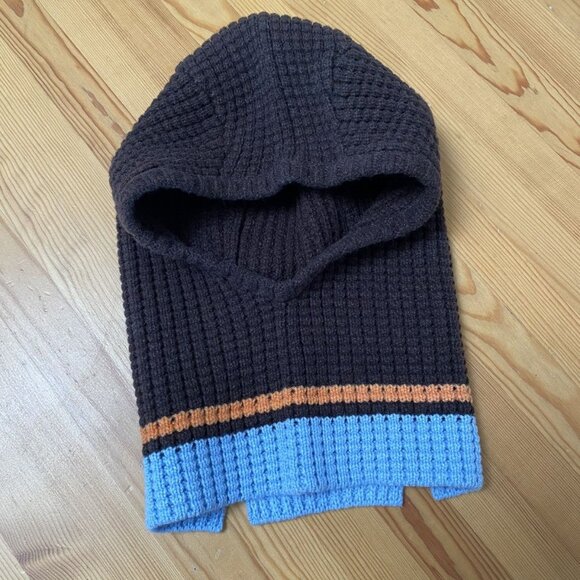 Marni Brown and Blue Knit Hat - Picture 2 of 4